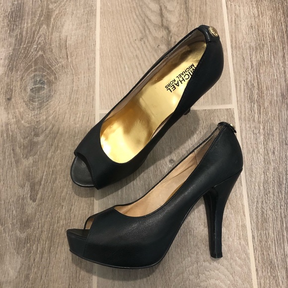Michael Kors Black Heels - Picture 1 of 7